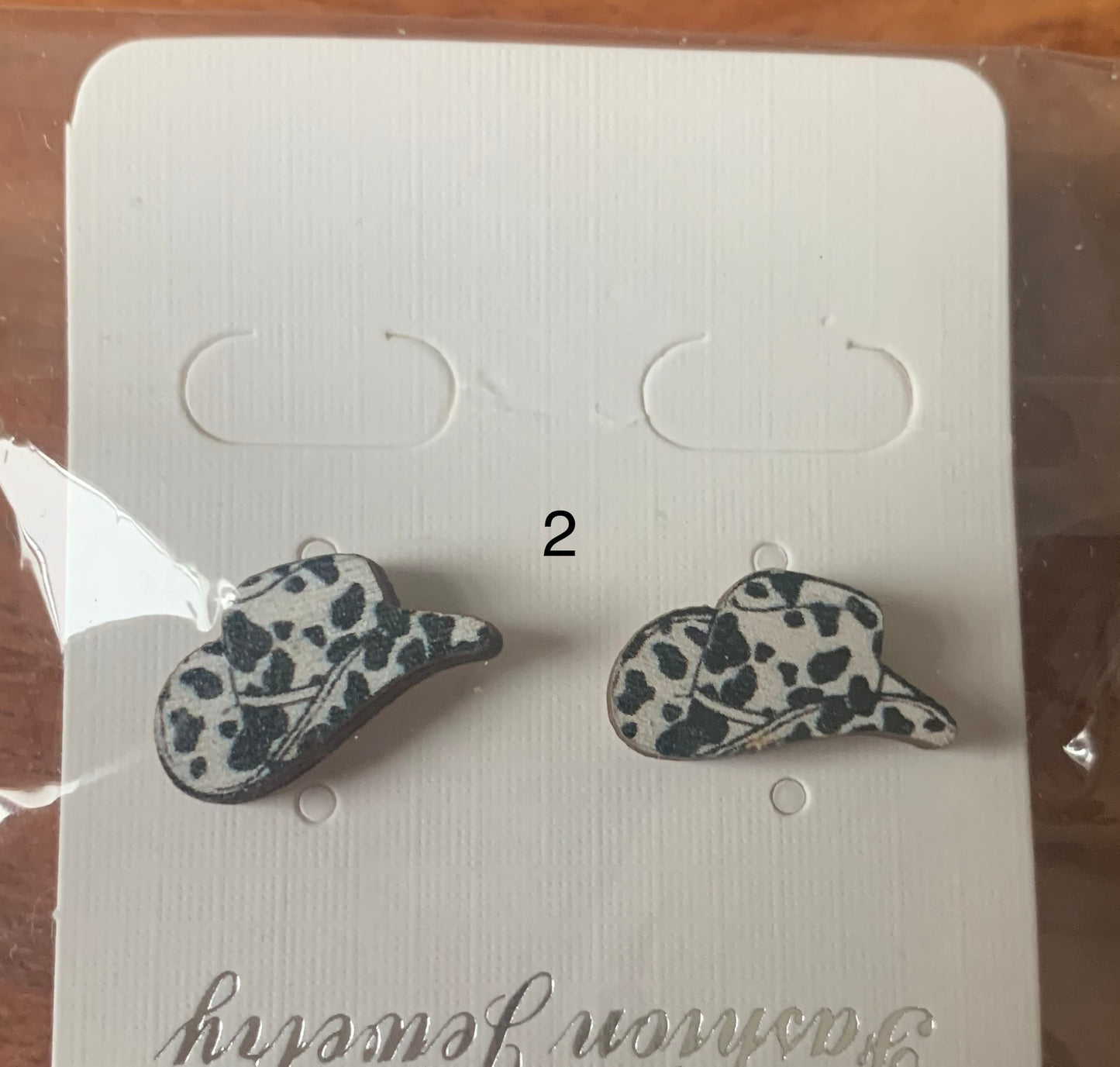 Cow hat studs