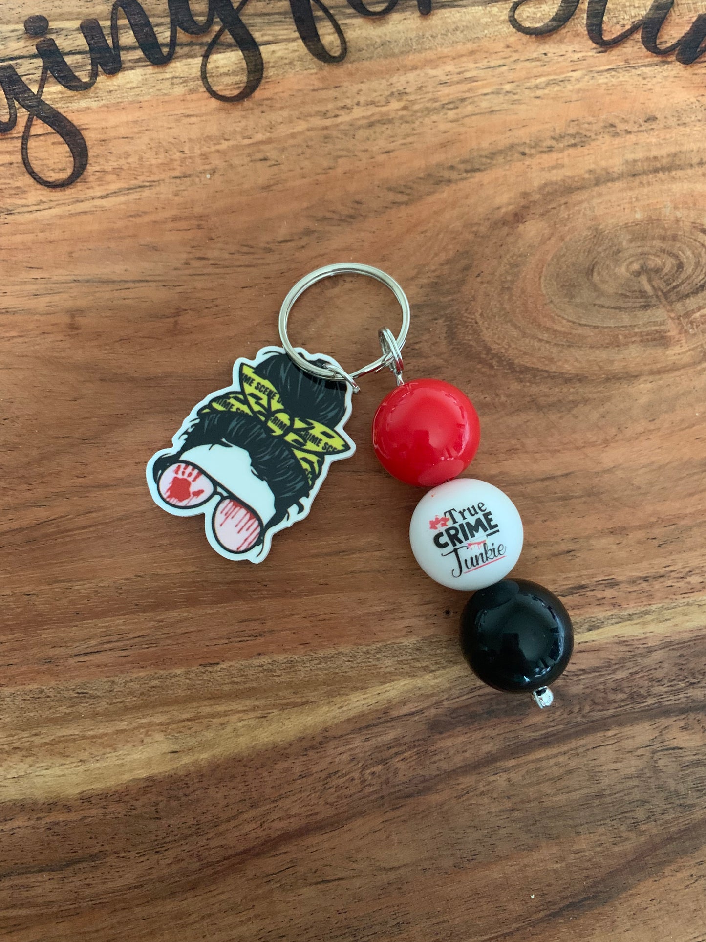 True Crime Keychains