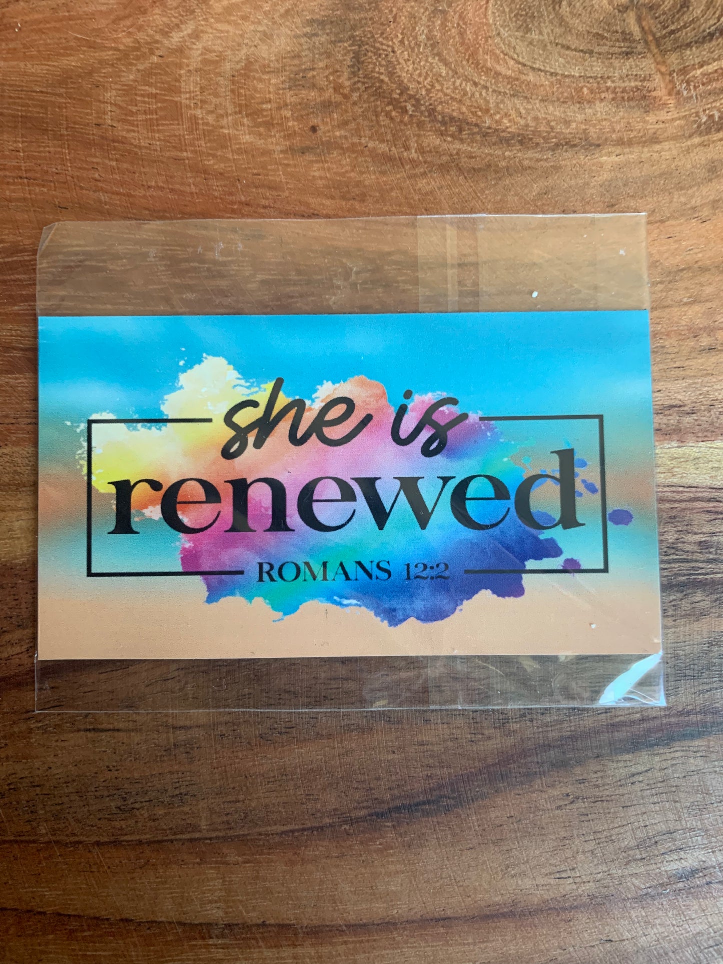 She is Renewed Magnet