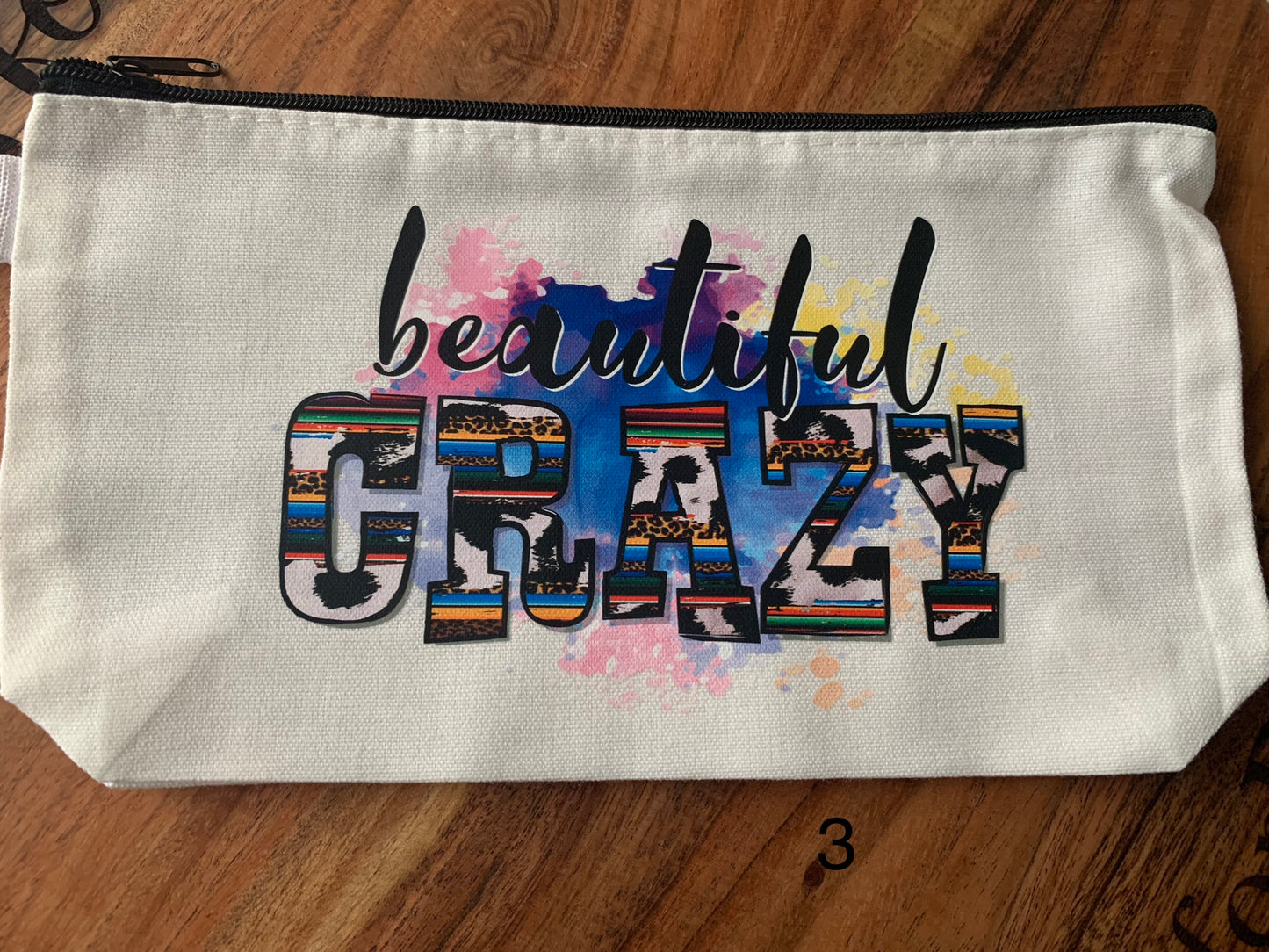 Beautiful Crazy Cosmetic Bag