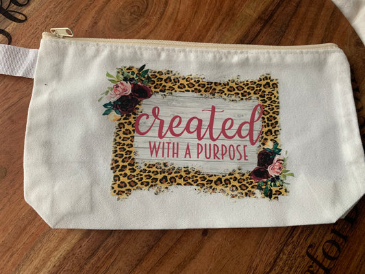 Created Cosmetic Bag