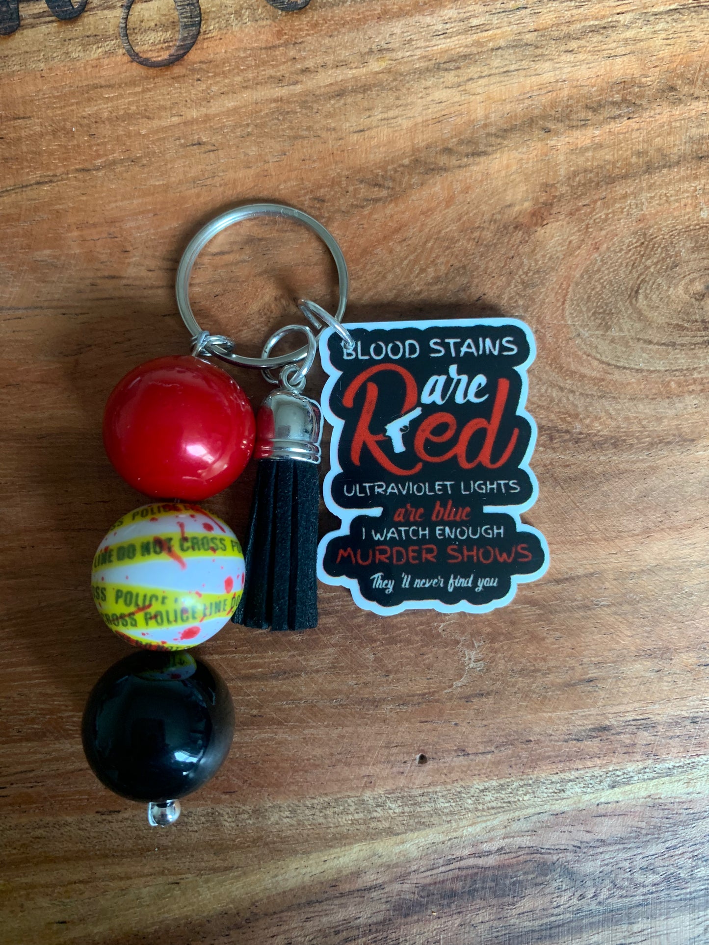 True Crime Keychains