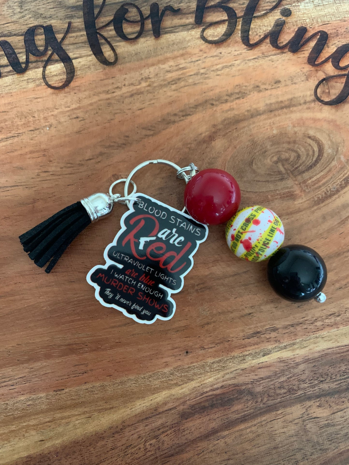 True Crime Keychains