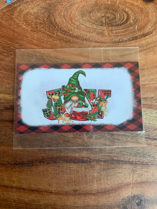 Joy Gnome Christmas Magnet