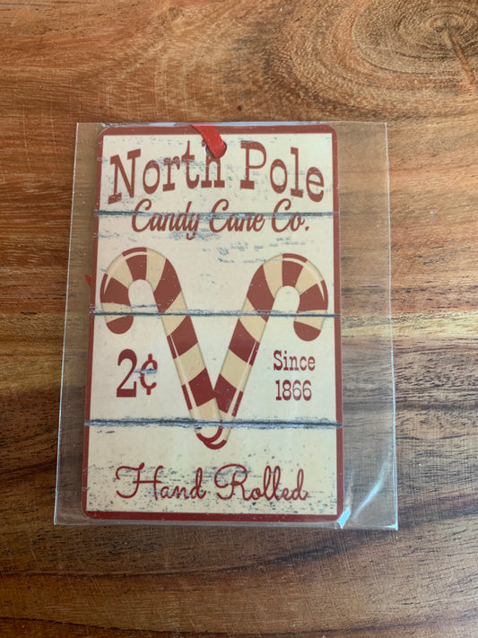 North Pole Ornament