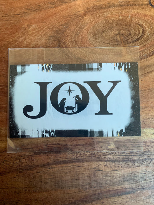 Joy Christmas Magnet