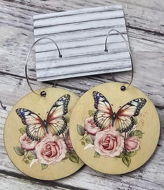 Butterfly 🦋 Hoops