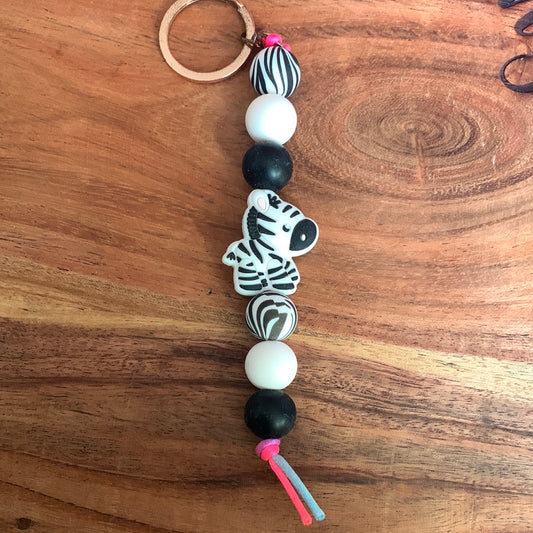 Zebra keychain