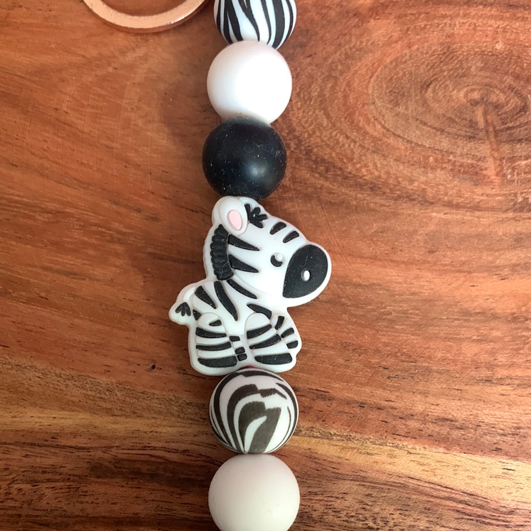 Zebra keychain