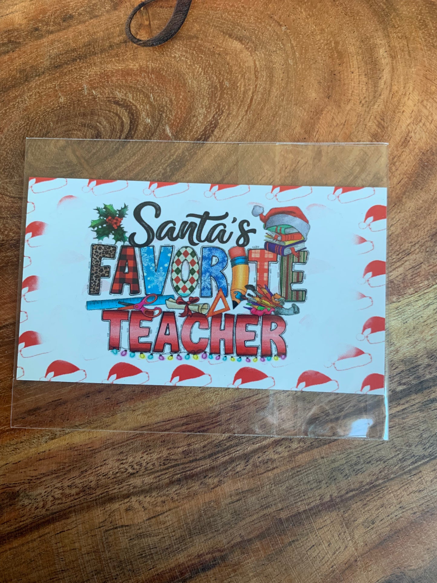 Santa’s Fave Teacher Magnet