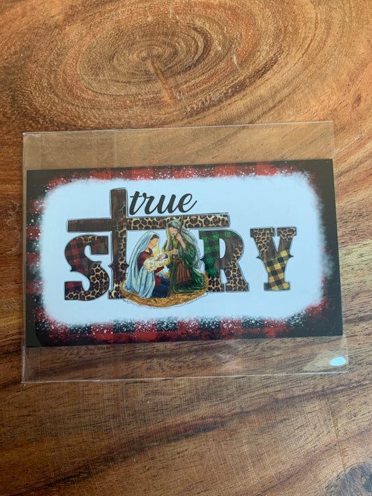 True Story Christmas Magnet