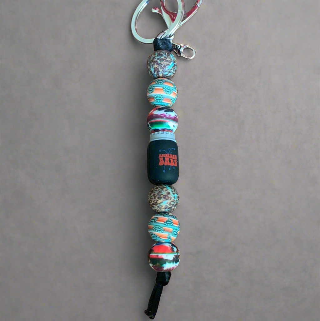 American Babe Keychain