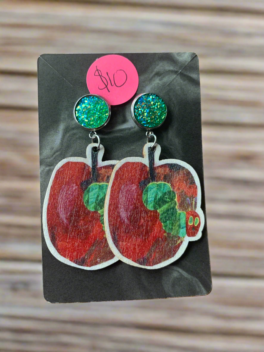 Apple Earrings